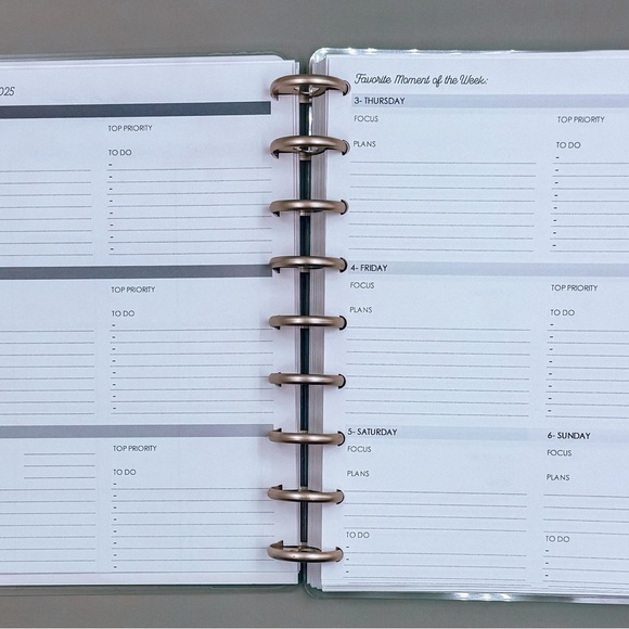 Stylish Brown and White Home Office Planner - Picture 11 of 12